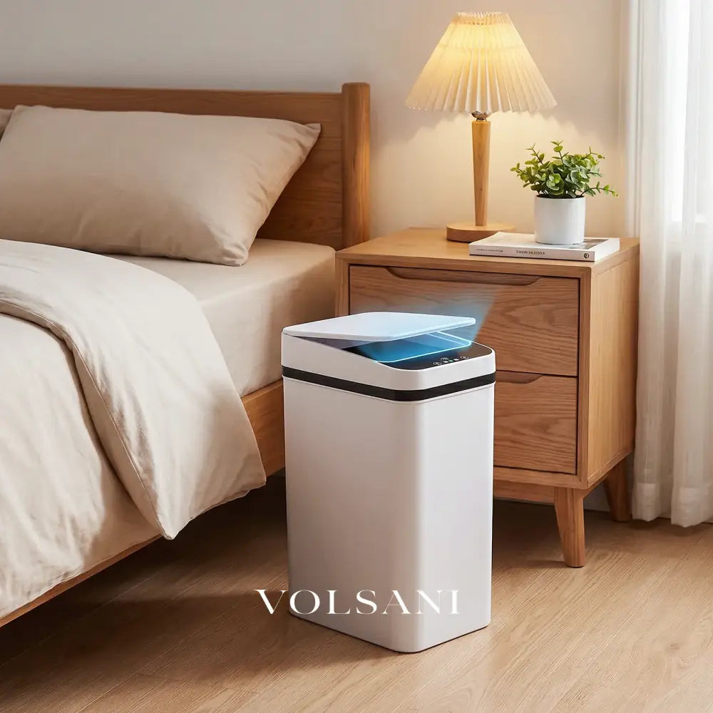 12L Sensor Afvalbak ABS Bewegingsgevoelige Afvalbak Keuken Badkamer Geurdicht Huishoudelijke Prullenbak