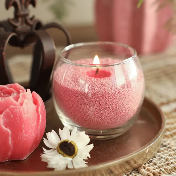 Candle Sand Kit with Wicks, Plant Based Wax, 1.1 lb, 120hr Burn, 10 Colors