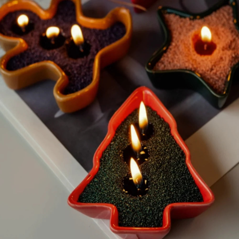 Candle Sand Kit with Wicks, Plant Based Wax, 1.1 lb, 120hr Burn, 10 Colors