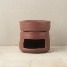 Ceramic Oil Diffuser, Tealight Essential Oil Burner & Wax Warmer, 11 Colors
