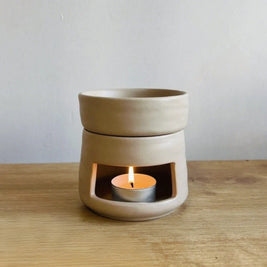 Ceramic Oil Diffuser, Tealight Essential Oil Burner & Wax Warmer, 11 Colors