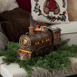 Train Humidifier, Steam Locomotive Essential Oil Diffuser, 300ml, 2 Colors