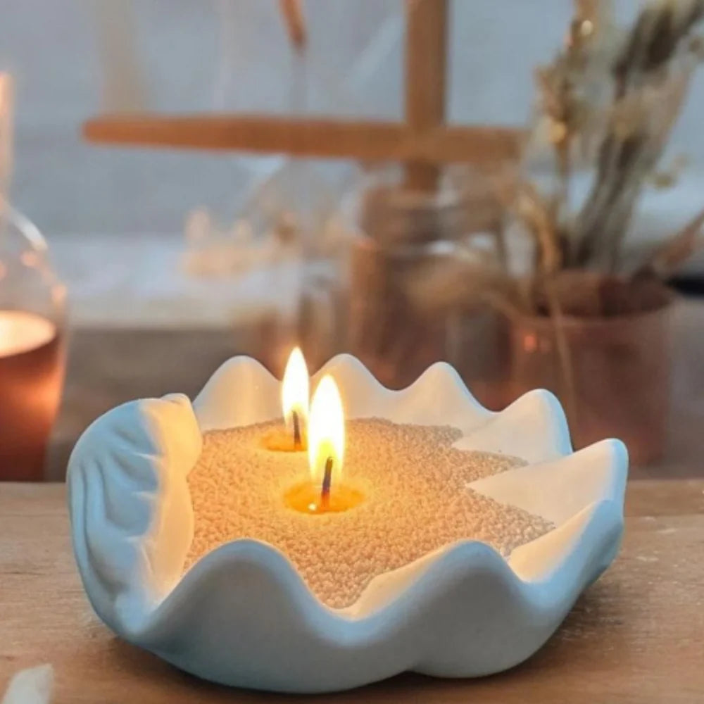 Candle Sand Kit with Wicks, Plant Based Wax, 1.1 lb, 120hr Burn, 10 Colors