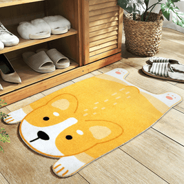Animal Motif Floor Mat, Soft Non Slip Kitchen, Hallway & Bathroom Mat, Machine Washable, 2 Designs
