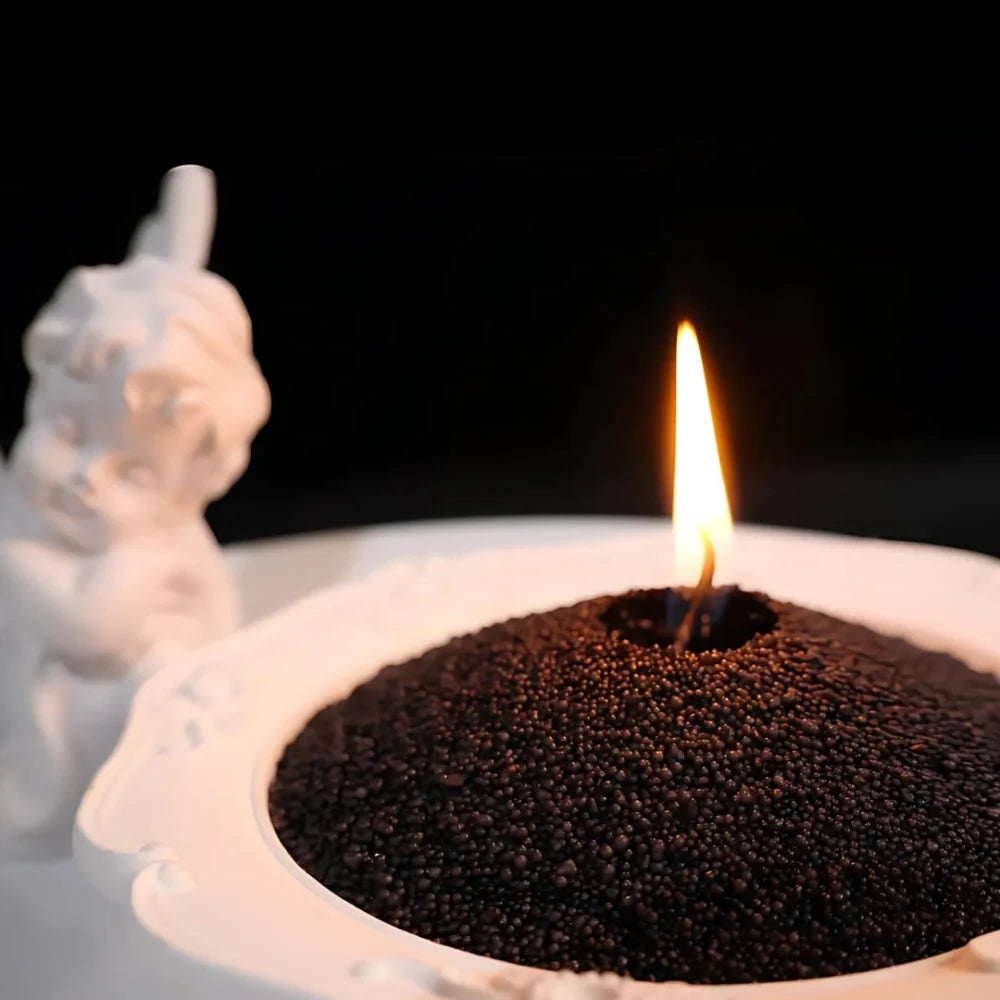 Candle Sand Kit with Wicks, Plant Based Wax, 1.1 lb, 120hr Burn, 10 Colors