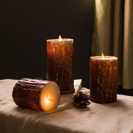Flameless Candles, Battery Operated LED Pillar Candles, Flicker, 7 Styles