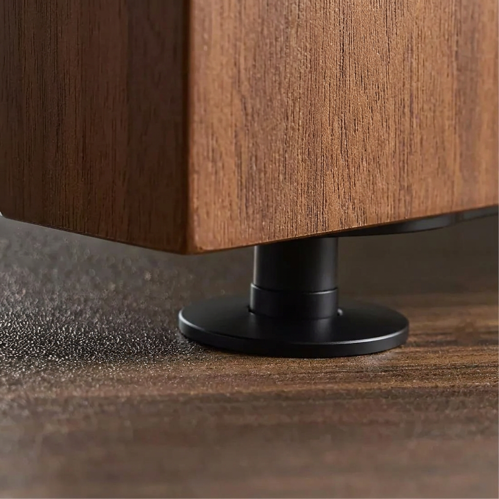 Hidden Magnetic Door Stop in Brass, Modern Flush Floor Mounted Door Holder, Concealed Magnet, 4 Finishes, 3.1in