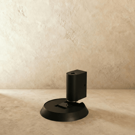 Magnetic Floor Door Holder, Modern Cylindrical Door Catch for Tile Wood & Concrete Floors, Hands Free Hold, 4 Finishes, 2.5in