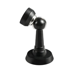 Spring Loaded Magnetic Door Catch, Soft Close Floor Mounted Door Holder, Sculpted Metal Alloy, 5 Finishes, 3.2in