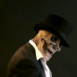 Latex Skeleton Bust Mask with Exposed Brain, Realistic Halloween Mask for Adults, Full Head & Chest Piece, Haunted House & Costume Party