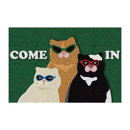 Cat & Dog Doormat in Anti Slip PVC, Trimmable Entryway, Porch & Hallway Mat, Easy Clean, 2 Designs, 3 Sizes