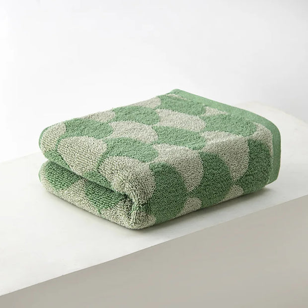 Pure Cotton Face Towel, Soft Thick Absorbent Face & Hair Towel, Quick Drying, 6 Colors, 13x29in
