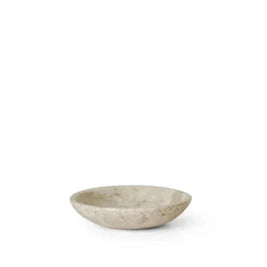 Marble Pedestal Bowl, French Style Compote Dish for Dresser, 5.9-7.1in