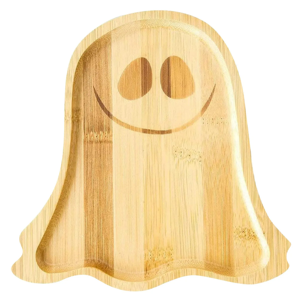 Halloween Charcuterie Board, Wooden Serving Tray in Pumpkin, Ghost, Bat or Coffin Shape, Party Cheese & Snack Platter, 7.5-14.4in
