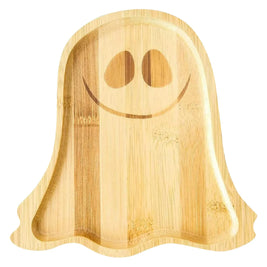 Halloween Charcuterie Board, Wooden Serving Tray in Pumpkin, Ghost, Bat or Coffin Shape, Party Cheese & Snack Platter, 7.5-14.4in