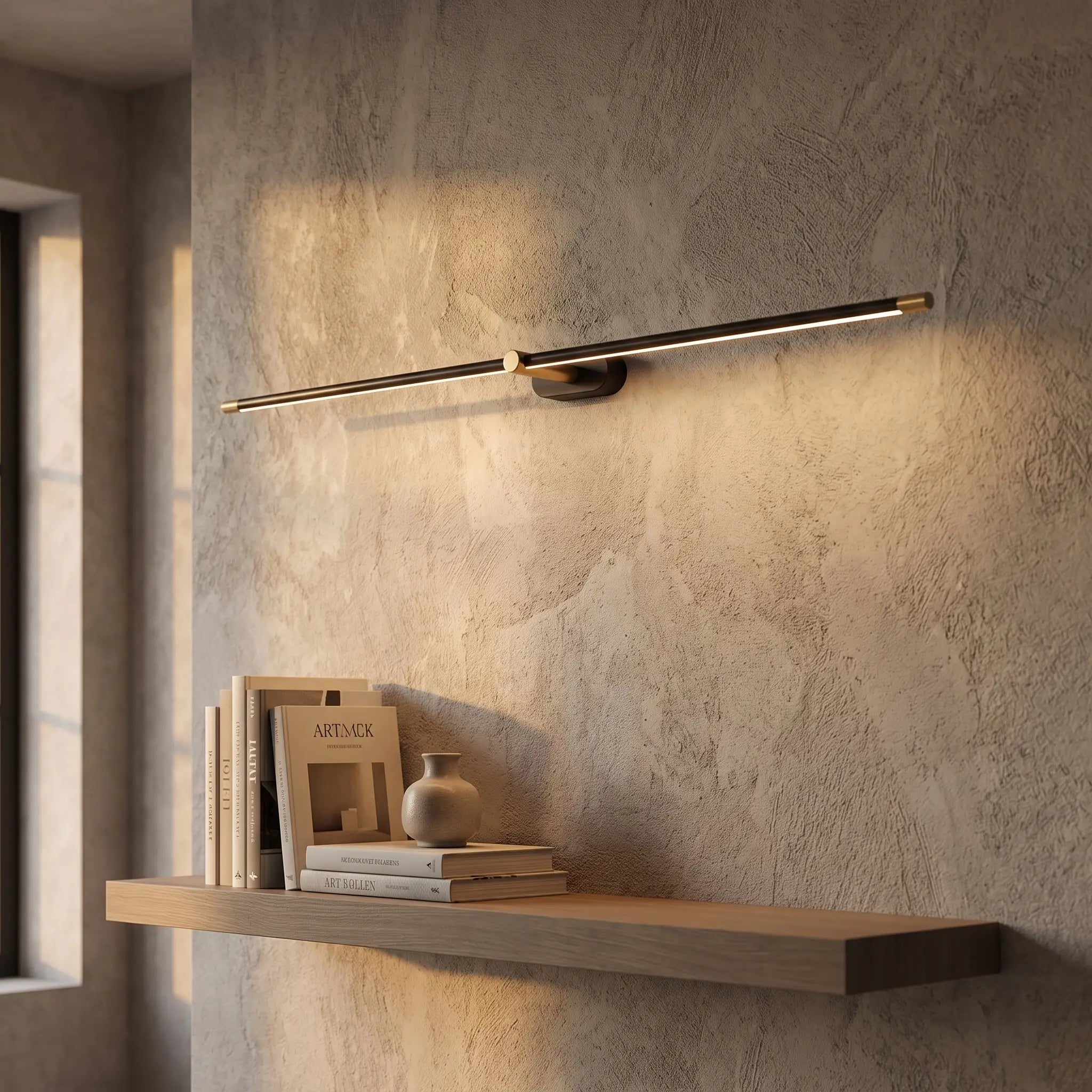 AKIRA: Oplaadbare Wandlamp (Dimbaar) - Volsani