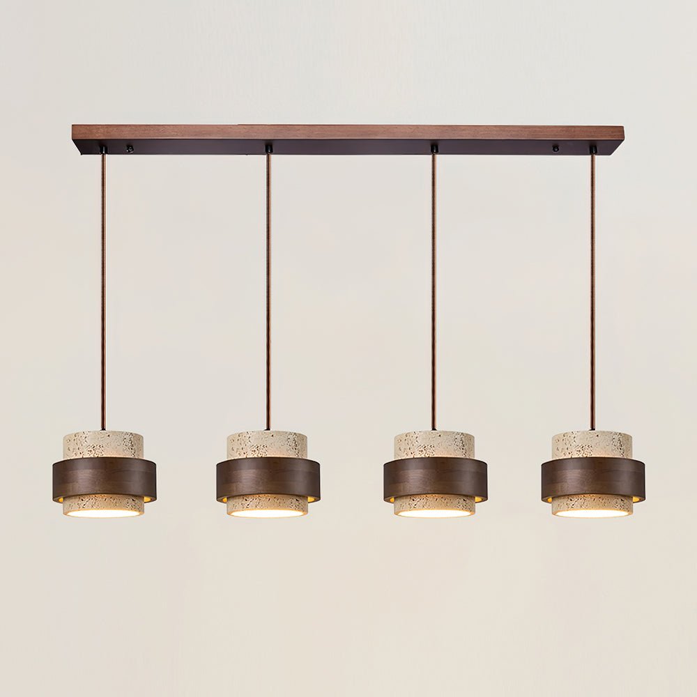 ALVA: Travertijn Hanglamp - Volsani