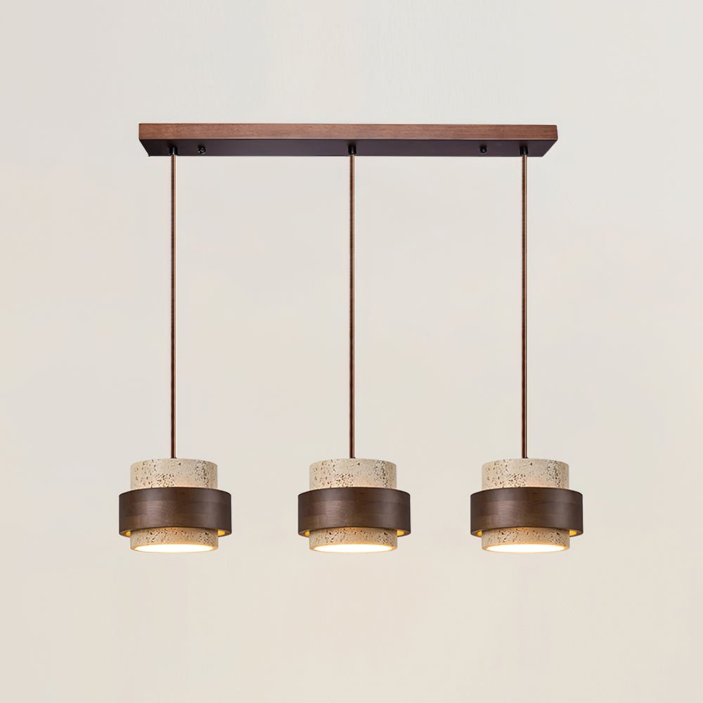 ALVA: Travertijn Hanglamp - Volsani