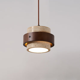 ALVA: Travertijn Hanglamp - Volsani
