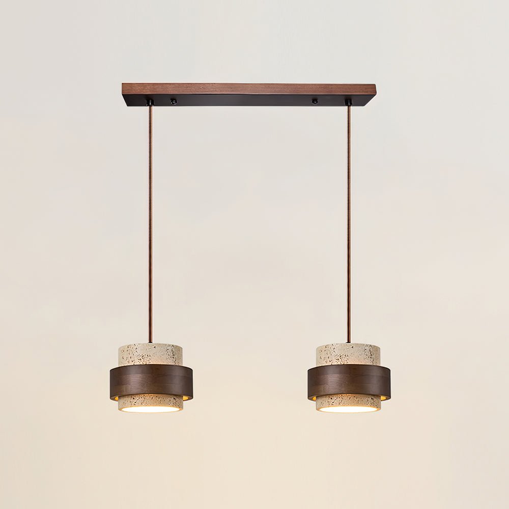 ALVA: Travertijn Hanglamp - Volsani