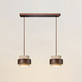 ALVA: Travertijn Hanglamp - Volsani