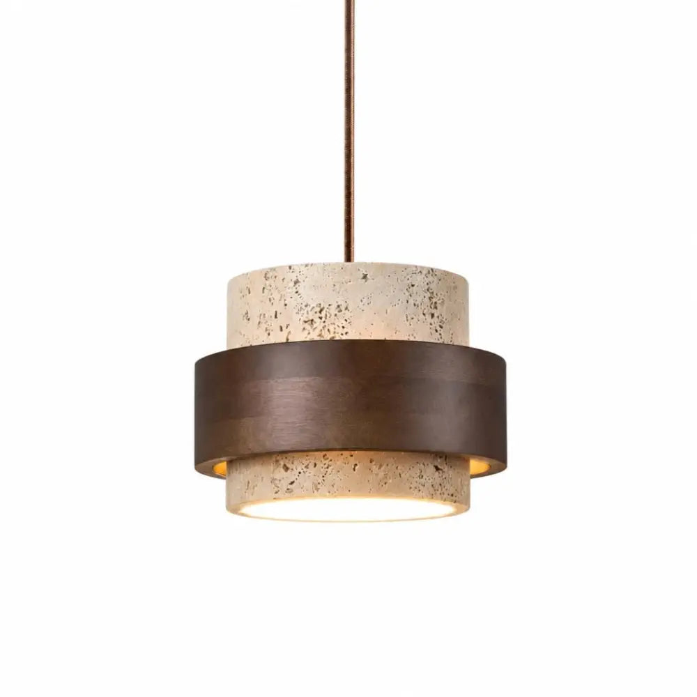 ALVA: Travertijn Hanglamp - Volsani