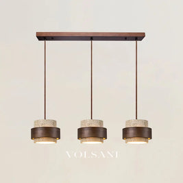 ALVA: Travertijn Hanglamp - Volsani