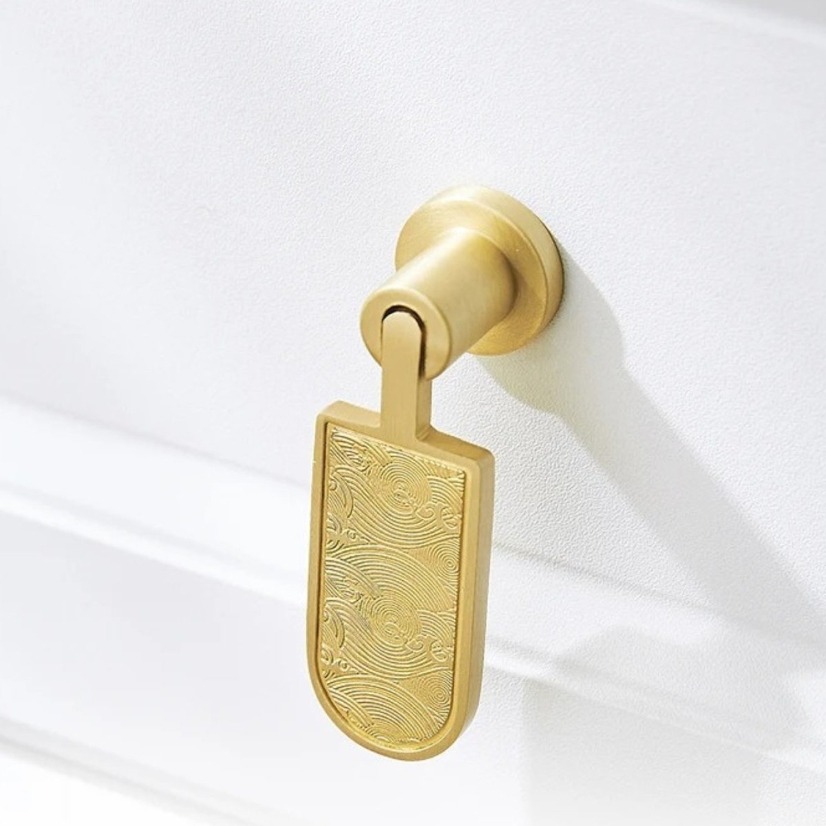 Brass Cabinet Knobs & Pull Bar, Vintage Desk & Drawer Cabinet Hardware, Antique Finish, Set of 2 in 11 Sizes, 1-3.2in