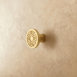 Brass Cabinet Knobs & Pull Bar, Vintage Desk & Drawer Cabinet Hardware, Antique Finish, Set of 2 in 11 Sizes, 1-3.2in