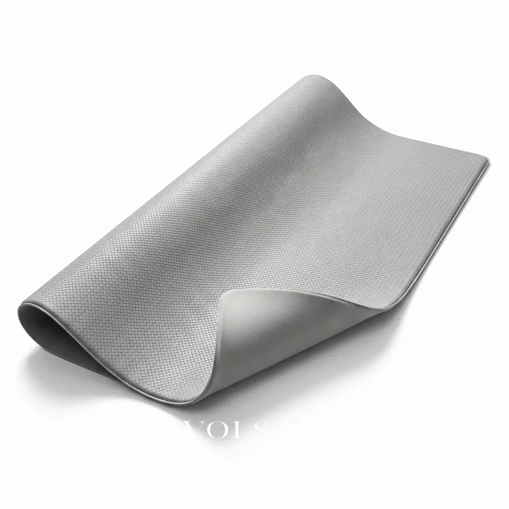 Anti Fatigue Kitchen Mat with Cushioned Base Non Slip Kitchen & Sink Runner Wipe Clean PU 4 Colors 29-71in - Light Gray
