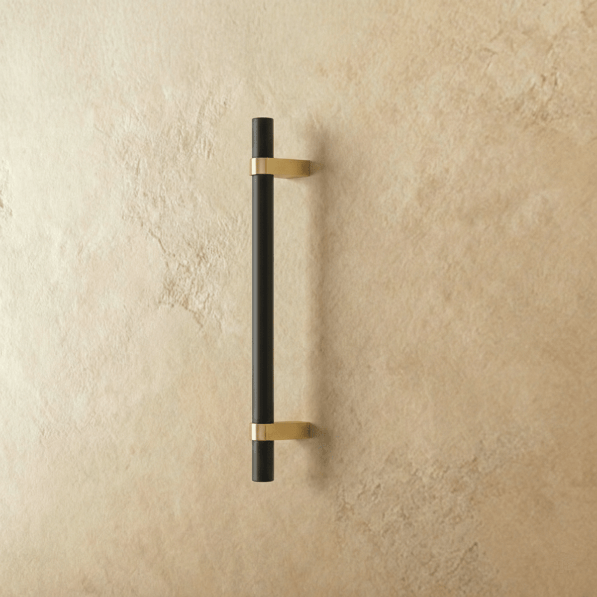 Wood & Brass Cabinet Knobs & Drawer Pulls, Modern Kitchen & Dresser Hardware, White Pink & Black Tones, Set of 2, 2.4-12.6in