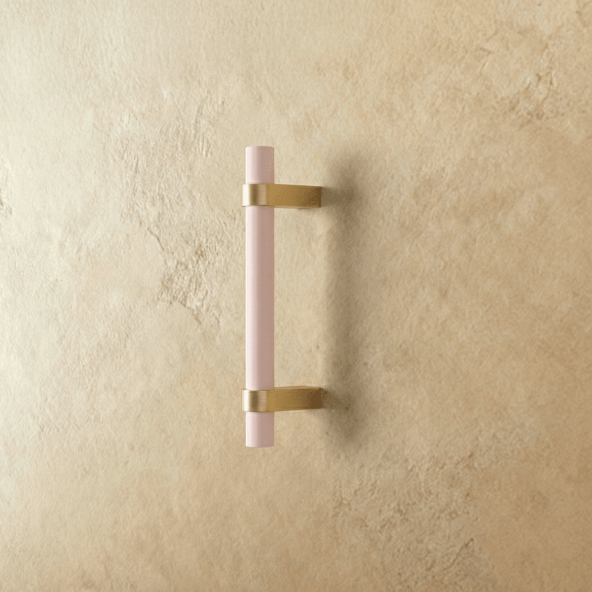 Wood & Brass Cabinet Knobs & Drawer Pulls, Modern Kitchen & Dresser Hardware, White Pink & Black Tones, Set of 2, 2.4-12.6in