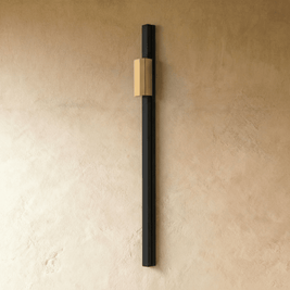 Aluminum Drawer Pull Bars, Modern & Industrial Kitchen & Wardrobe Hardware, Two-Tone Accents, Set of 2 in 3 Colors, 3.7-22.8in