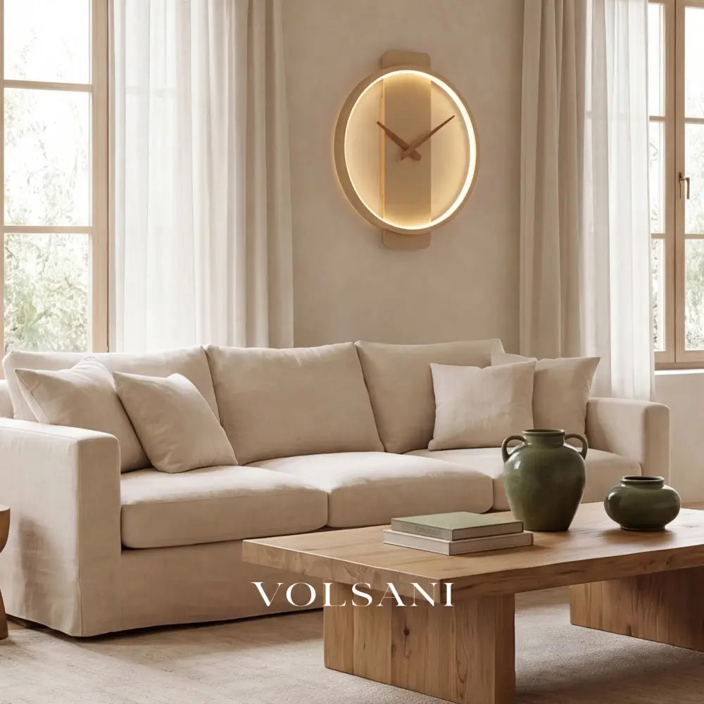 ARVO: Ronde LED Wandlamp - Volsani