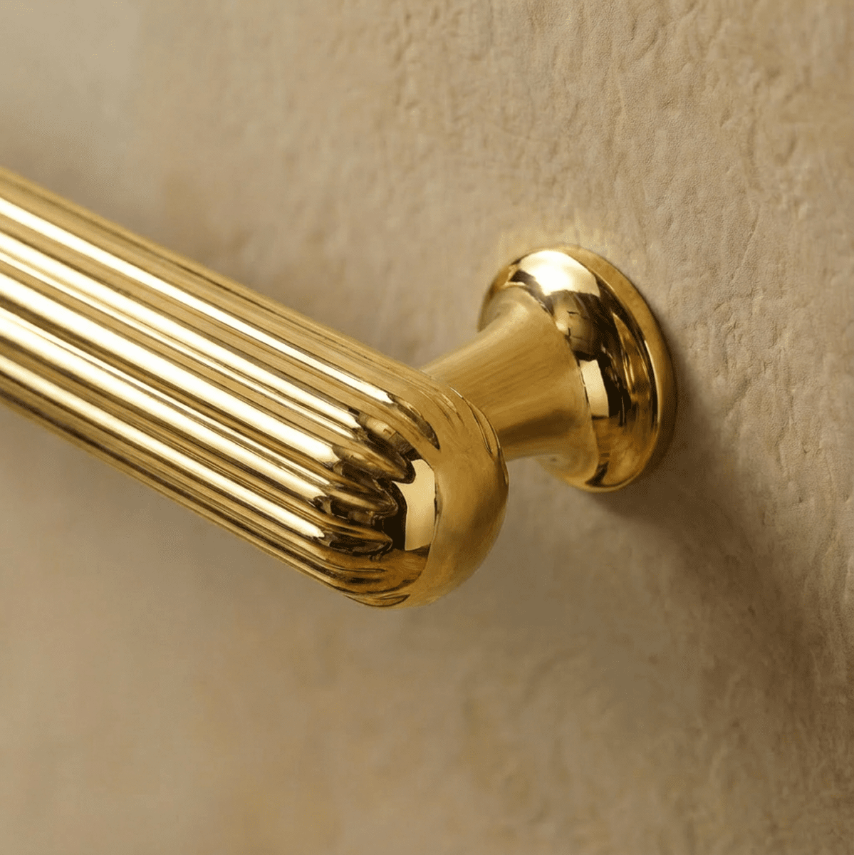 Solid Brass Cabinet Knobs & Drawer Pulls, Nordic Kitchen & Dresser Hardware, Bright Gold & Bronze Tones, Set of 2 Pieces, 0.8-5in