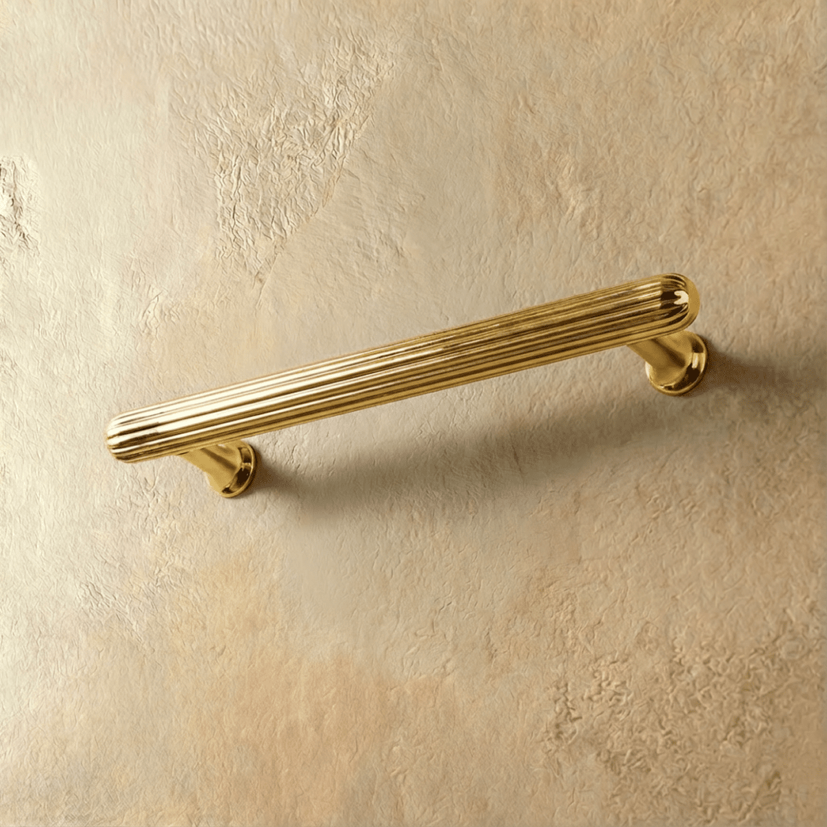 Solid Brass Cabinet Knobs & Drawer Pulls, Nordic Kitchen & Dresser Hardware, Bright Gold & Bronze Tones, Set of 2 Pieces, 0.8-5in
