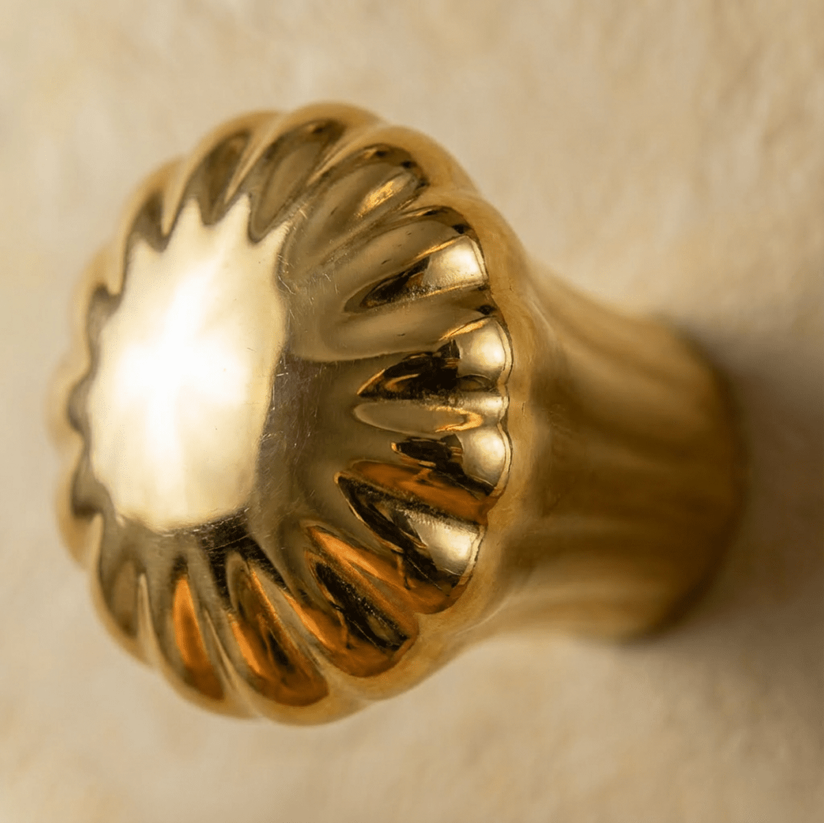 Solid Brass Cabinet Knobs & Drawer Pulls, Nordic Kitchen & Dresser Hardware, Bright Gold & Bronze Tones, Set of 2 Pieces, 0.8-5in