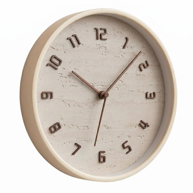 BO: Houten Wandklok 30 cm - Volsani