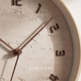 BO: Houten Wandklok 30 cm - Volsani