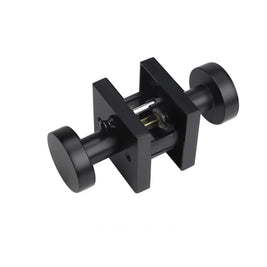Brik Handle and Lock - W2.2’’(5.5cm) x H2.6’’(6.5cm) / Privacy Lock / Black
