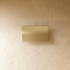 Curved Drawer Pull Handles, Minimalist Kitchen & Wardrobe Hardware, Vintage Brass Gold & Nickel Tones, Set of 2, 1.6-7.8in