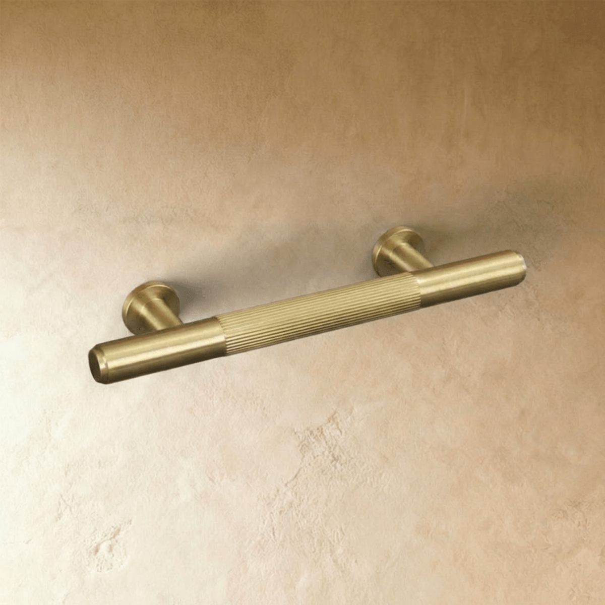 Ergonomic Cabinet Knobs & Drawer Pull Bars, Contemporary Kitchen & Wardrobe Hardware, Brass Bronze & Grey Tones, Set of 2, 0.7-12.6in