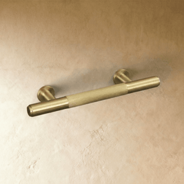 Ergonomic Cabinet Knobs & Drawer Pull Bars, Contemporary Kitchen & Wardrobe Hardware, Brass Bronze & Grey Tones, Set of 2, 0.7-12.6in