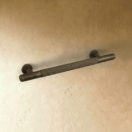 Ergonomic Cabinet Knobs & Drawer Pull Bars, Contemporary Kitchen & Wardrobe Hardware, Brass Bronze & Grey Tones, Set of 2, 0.7-12.6in