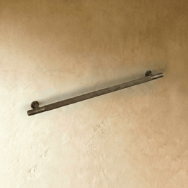 Ergonomic Cabinet Knobs & Drawer Pull Bars, Contemporary Kitchen & Wardrobe Hardware, Brass Bronze & Grey Tones, Set of 2, 0.7-12.6in