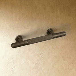 Ergonomic Cabinet Knobs & Drawer Pull Bars, Contemporary Kitchen & Wardrobe Hardware, Brass Bronze & Grey Tones, Set of 2, 0.7-12.6in