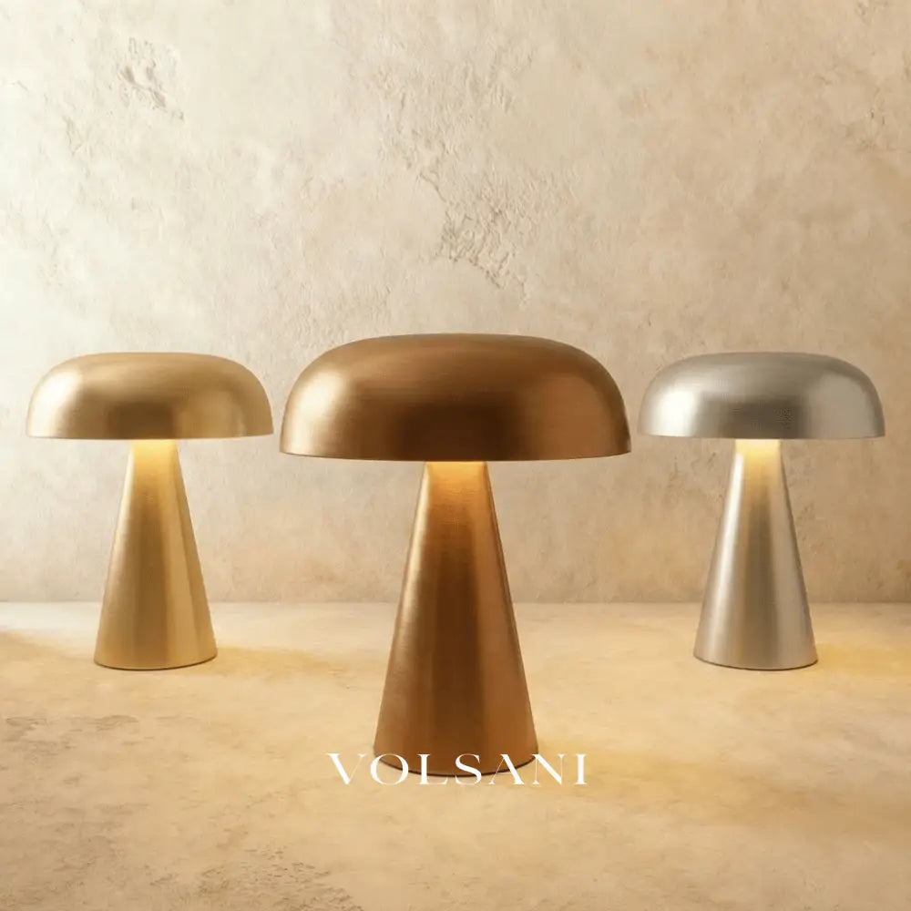 Cordless Table Lamp Mid Century Modern Bedside Lamp for Nightstand & Desk Rechargeable Battery Touch Dimmable 3 Levels