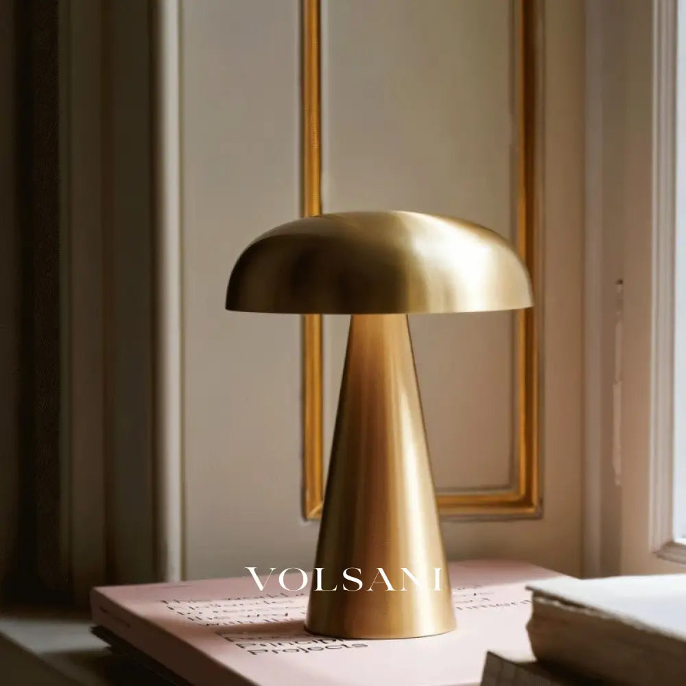 Cordless Table Lamp Mid Century Modern Bedside Lamp for Nightstand & Desk Rechargeable Battery Touch Dimmable 3 Levels