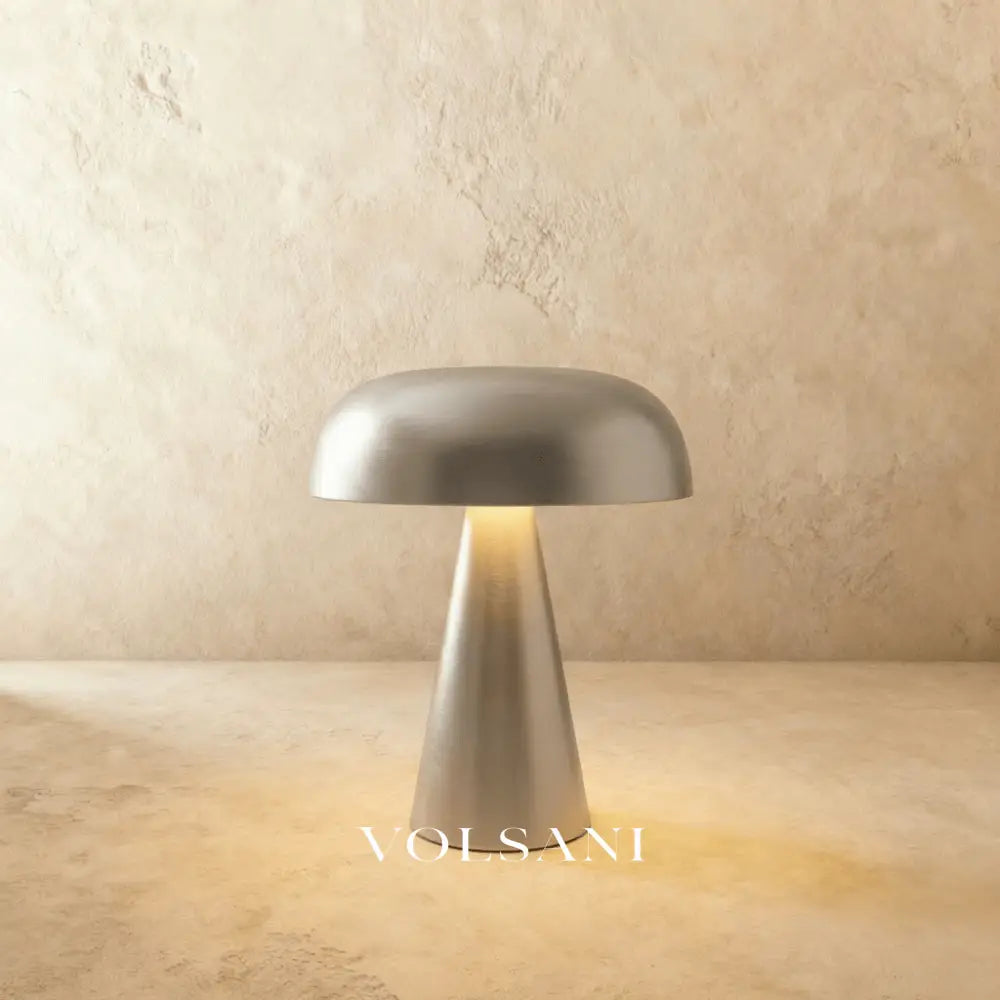 Cordless Table Lamp Mid Century Modern Bedside Lamp for Nightstand & Desk Rechargeable Battery Touch Dimmable 3 Levels