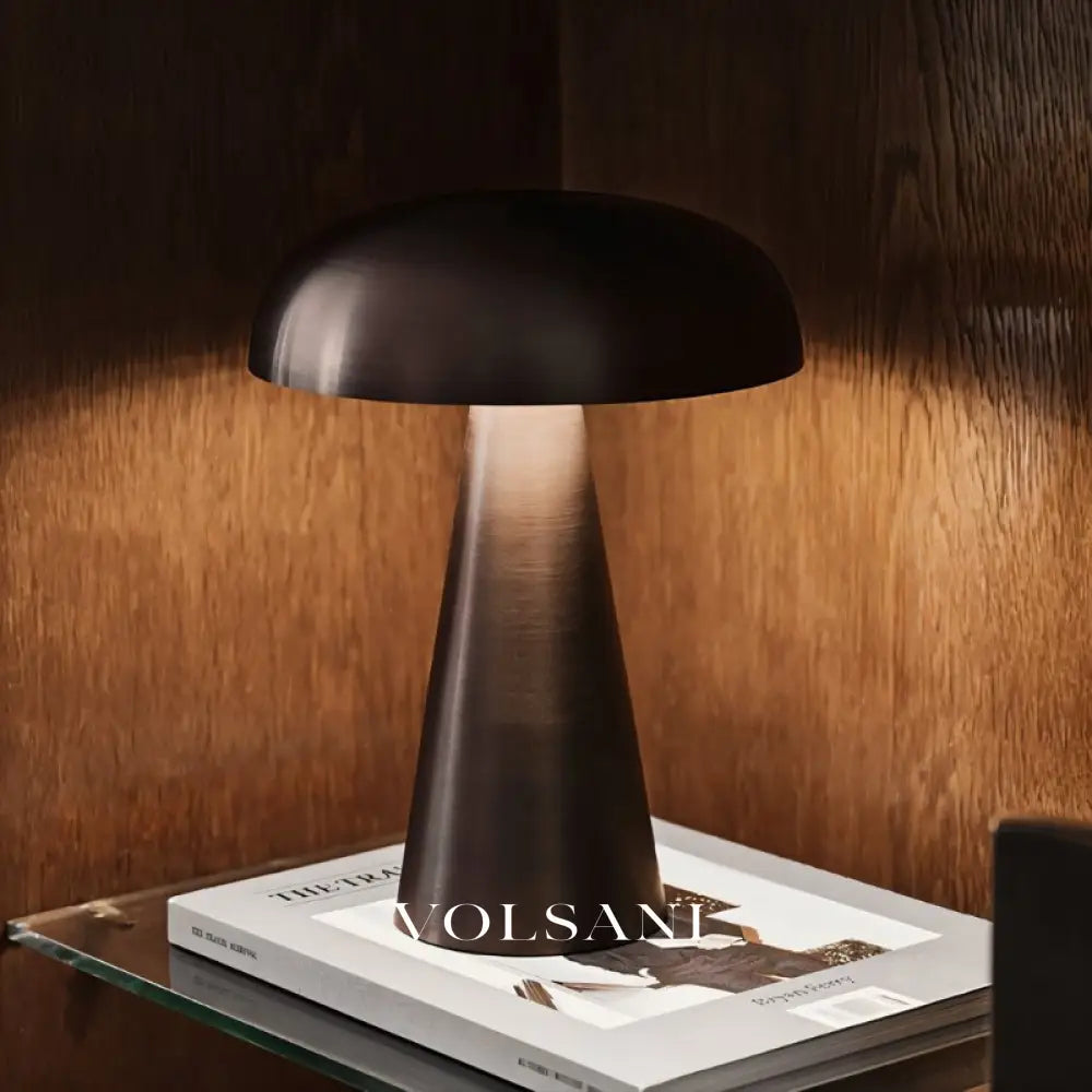Cordless Table Lamp Mid Century Modern Bedside Lamp for Nightstand & Desk Rechargeable Battery Touch Dimmable 3 Levels